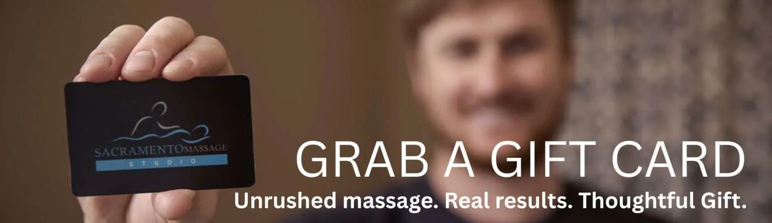 Sacramento Massage Studio - Massage Gift Cards